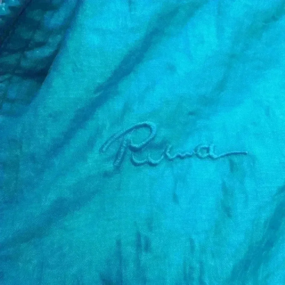 Vintage Puma wind breaker jacket. 80s fashion! Size M. Pink, blue, purple. Fun! - Picture 4 of 12